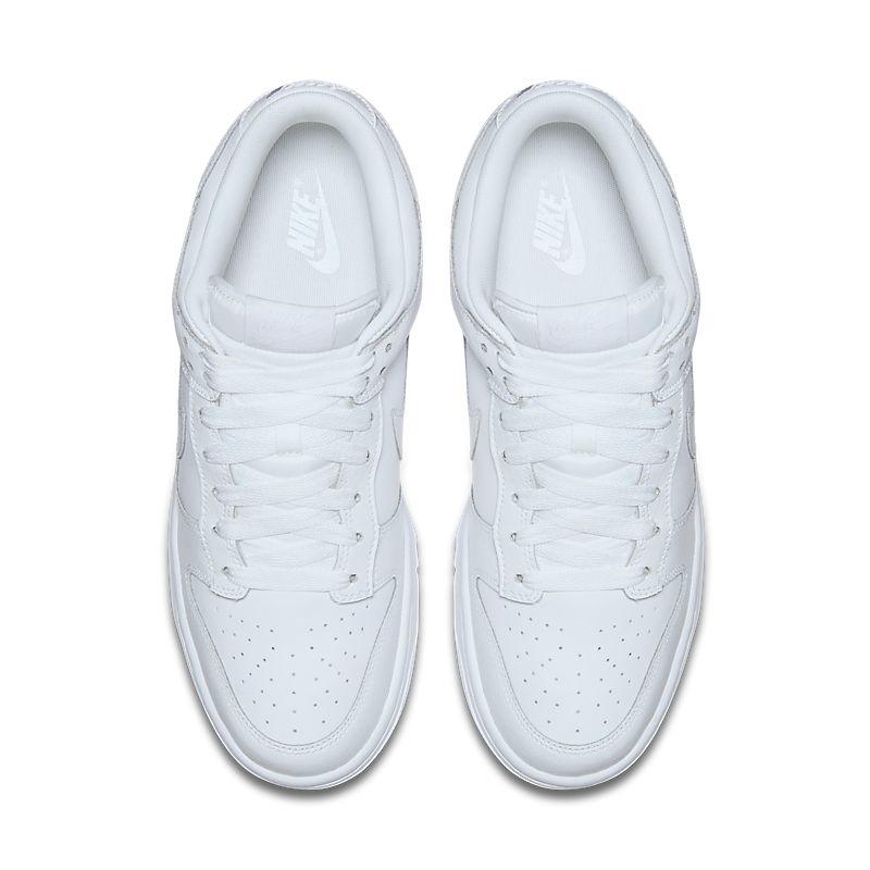 Nike Dunk Low 'Triple White' Sale price