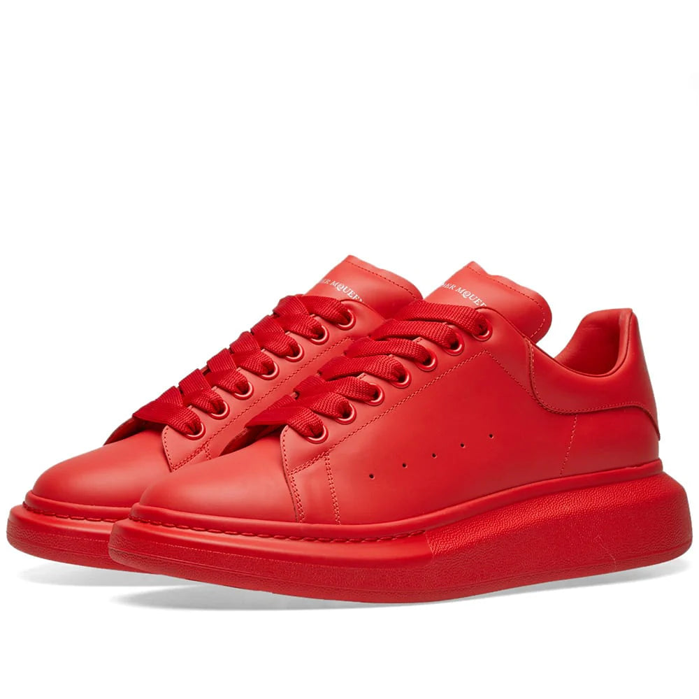 McQueen Men's Red Larry Low-top Sneakers