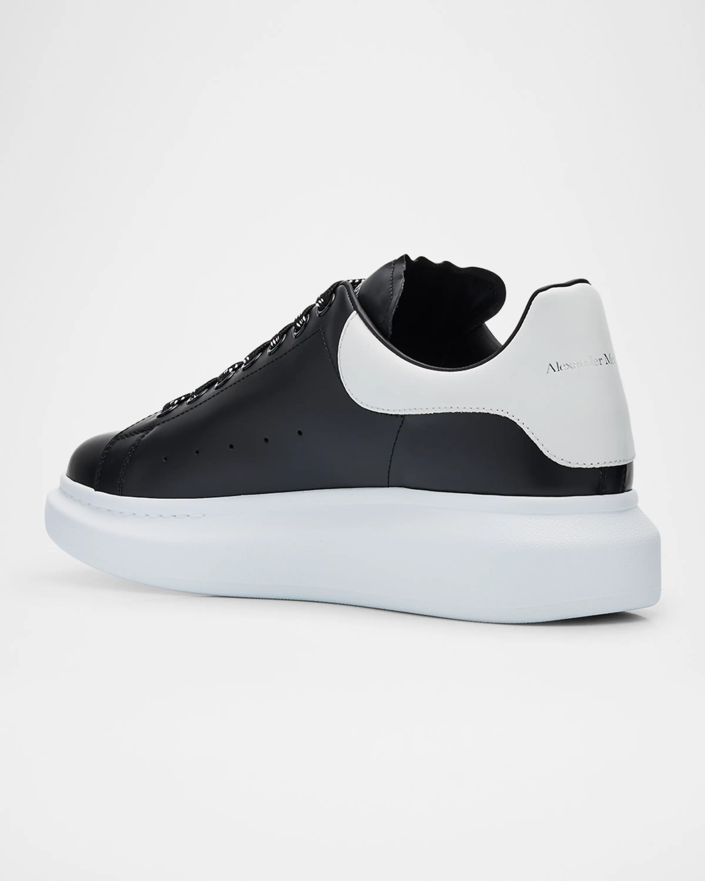 McQueen Men's Leather Oversized Sneakers