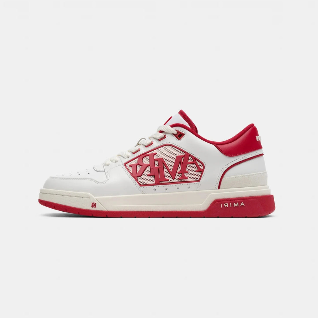 AMIRI CLASSIC LOW WHITE RED