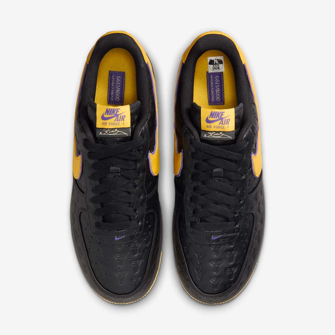 Nike honours Kobe Bryant with the Air Force 1 Low ‘Black’