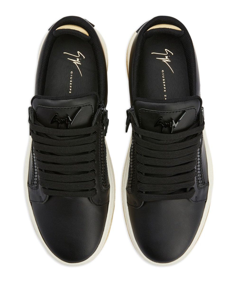 Giuseppe Zanotti GZ94 branded-counter leather sneakers