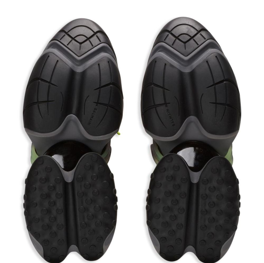 BALMAIN Unicorn panelled sneakers