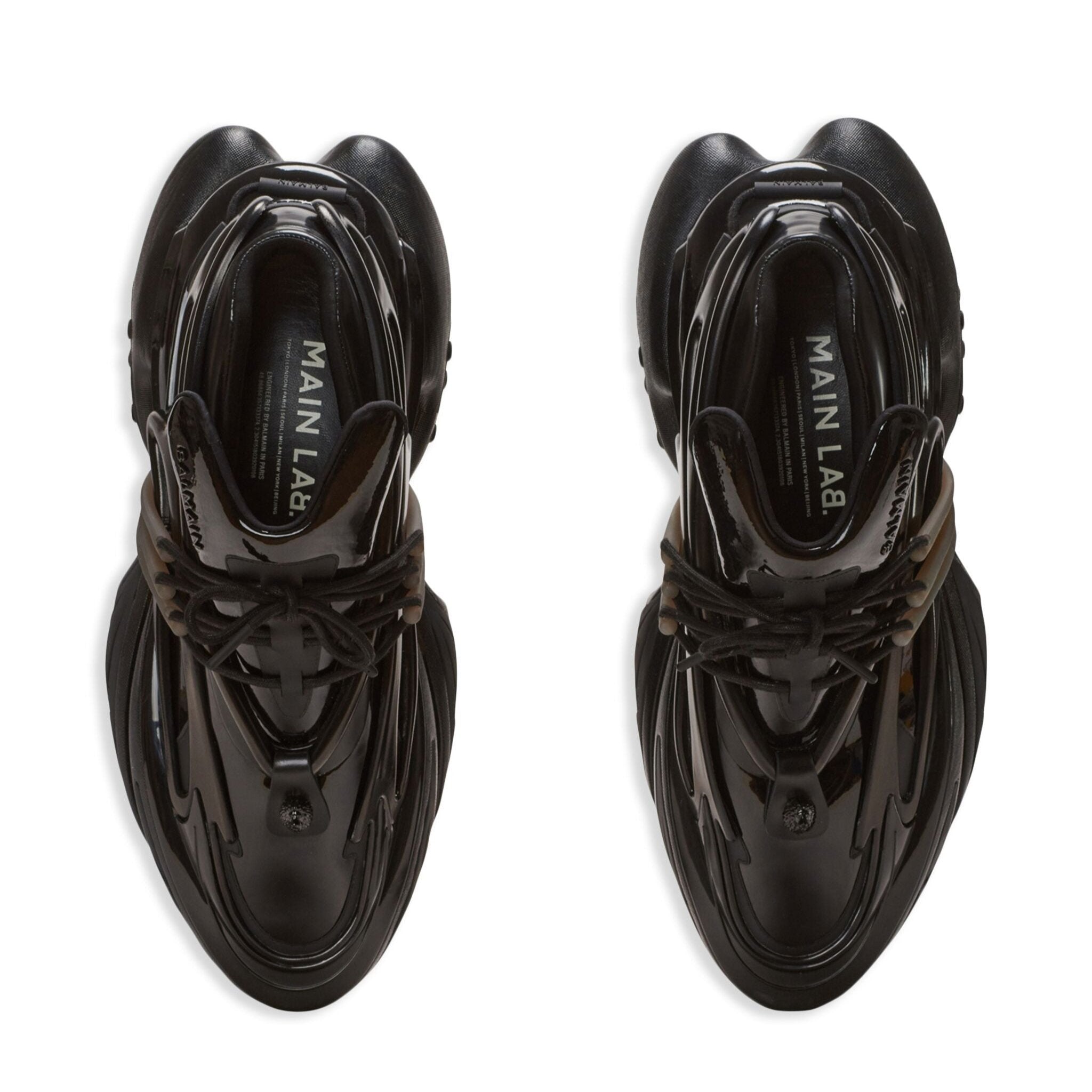 Balmain Unicorn Main Lab leather sneakers