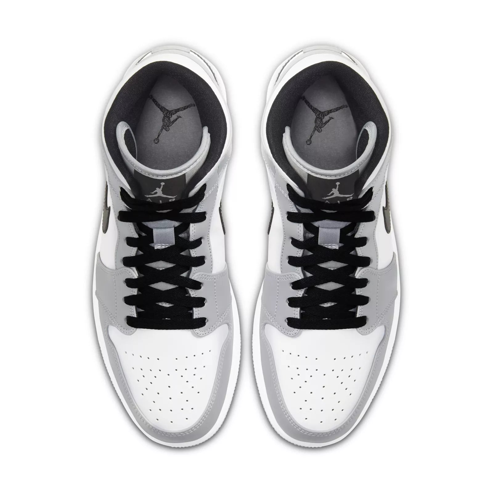 Air Jordan 1 Mid Light Smoke Grey Anthracite