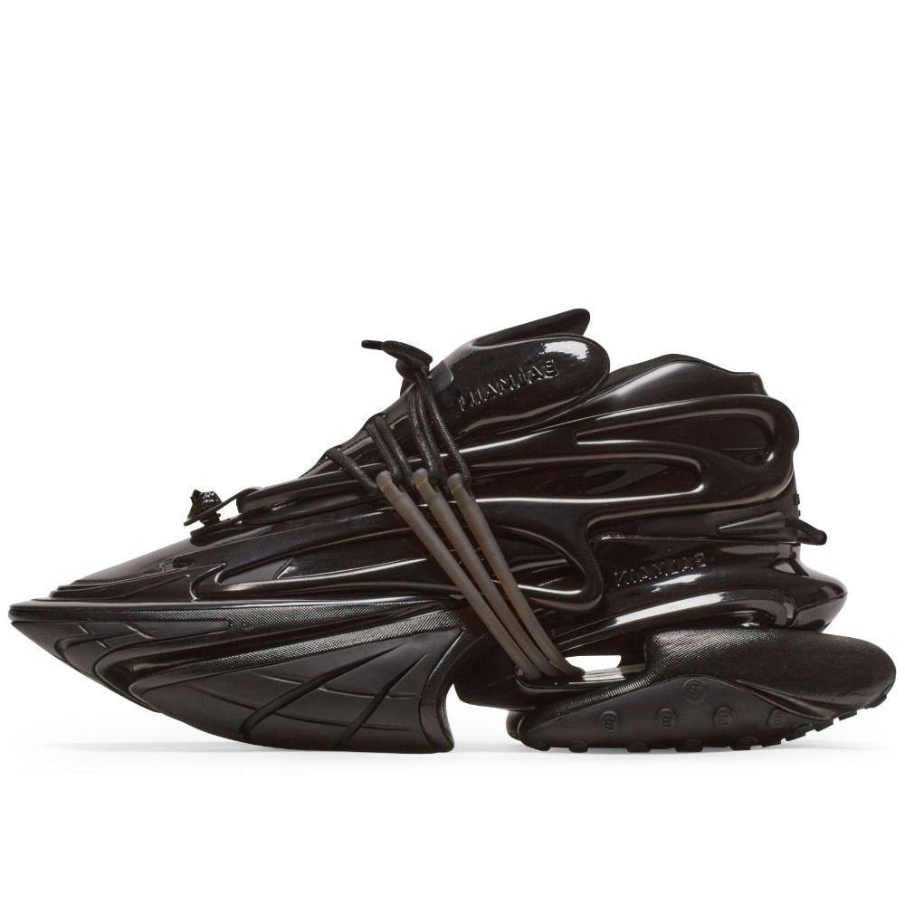 Balmain Unicorn Main Lab leather sneakers