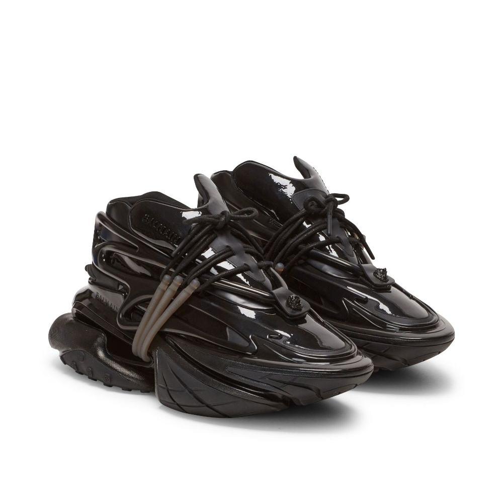 Balmain Unicorn Main Lab leather sneakers