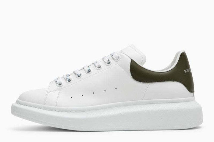 Alexander Mcqueen Oversized Sneaker White Khaki