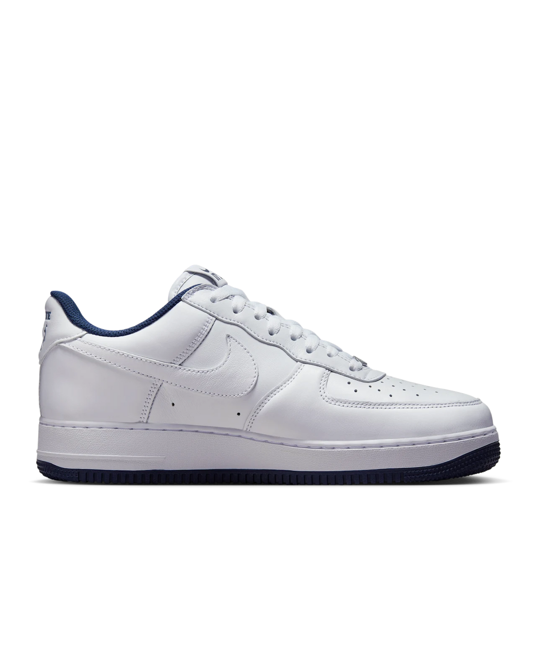 Nike Us Force 1 White and Midnight Navy