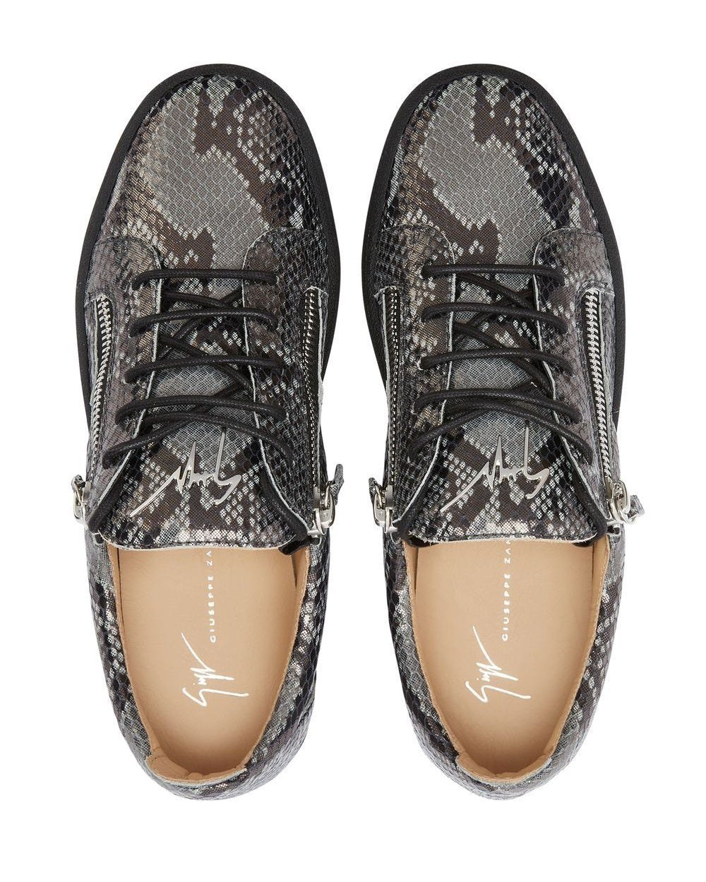 Giuseppe Zanotti Frankie reptile-print sneakers